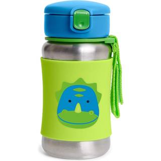 Skip Hop Toddler Sippy Cup med halm Zoo Rustfrit st?l Str?flaske Dino
