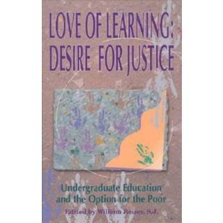 Love of Learning, Desire for Justice