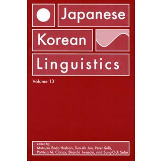 Japanese/Korean Linguistics, Volume 13
