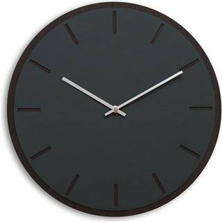 Hemverk Vægur Conifer Mørk Eg Silver Ø38 cm