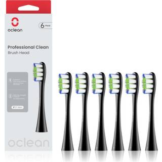 Oclean Professional Clean Brush Head Black 6pcs