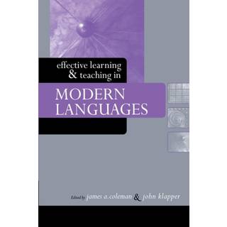 Effective Learning and Teaching in Modern Languages