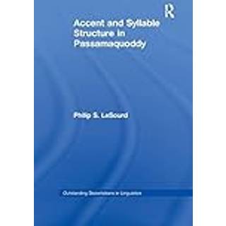 Accent & Syllable Structure in Passamaquoddy