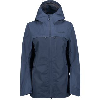 Norrøna Women's Femund Cotton Jacket Navy Blazer, M
