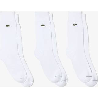 LACOSTE Herren Socken weiß Baumwolle & Mix unifarben