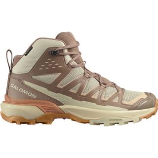 Salomon Women's X Ultra 360 Edge Mid GTX Vandresko Damer størrelse 36 farve beige/brun