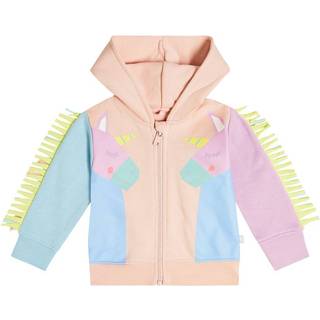 Stella McCartney Kids Baby printed cotton jersey hoodie - pink - M 9