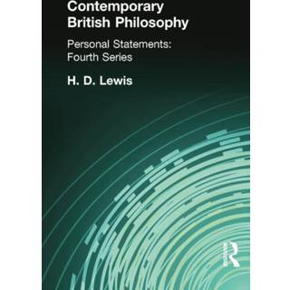 Contemporary British Philosophy