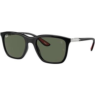 Ray - Ban Unisex RB4433M F60171 Solbriller Nylon Sort Grøn Firkantet Normal