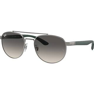 Ray - Ban Unisex RB3736 926911 Solbriller Metal Grå Grå Geometrisk Normal Skygge