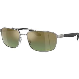 Ray-Ban RB3737CH Chromance Polarized 004/6O 60 Solbriller Mænd Gunmetal - Gunmetal - 60mm