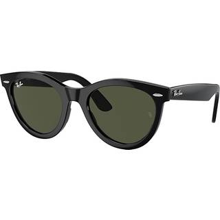 Ray-Ban RB2241F Wayfarer Way Asian Fit 901/31 54 Solbriller Mænd Black - Black - 54mm