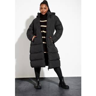 Yours Curve Yours Curve Black 2 In 1 Padded Puffer Coat