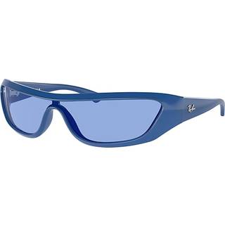 Ray - Ban Unisex RB4431 XAN 676180 Solbriller Injiceret Blå Blå Geometrisk Normal