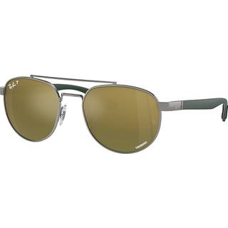 Ray-Ban RB3736CH Chromance Polarized 92696O 56 Solbriller Mænd Gunmetal - Gunmetal - 56mm