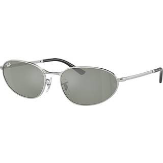 Ray-Ban RB3734 003/40 56 Solbriller Mænd Silver - Silver - 56mm