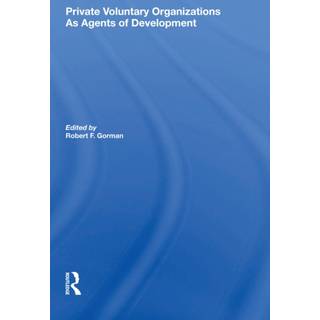 Private Voluntary Organizations As Agents Of Development
