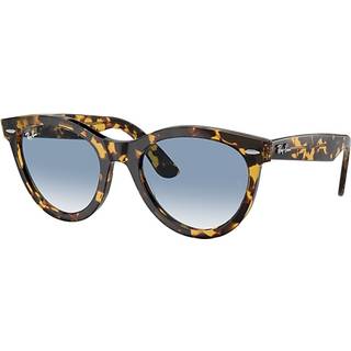Ray-Ban RB2241F Wayfarer Way Asian Fit 13323F 54 Solbriller Mænd Tortoiseshell - Yellow Tortoise - 54mm