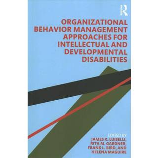 Organizational Behavior Management Approaches for Intellectual and Developmental Disabilities