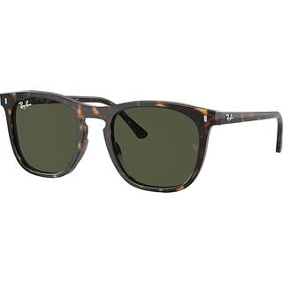 Ray-Ban RB2210F Asian Fit 902/31 53 Solbriller Mænd Tortoiseshell - Dark Tortoise - 53mm