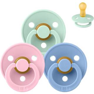 BIBS Rund Colour Sut - Sampak - 3 stk. - Str. 2 - Pastel Paradise