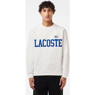 Lacoste Logo Crew Neck Sweatshirt White