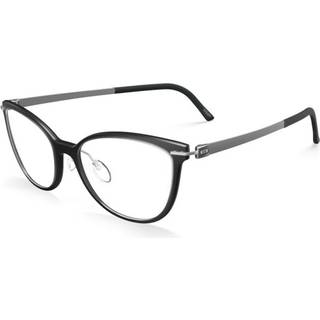 Silhouette 1600/75 9000 53 Briller Mænd Black - Black - 53mm