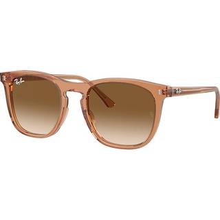 Ray - Ban Unisex RB2210 676451 Solbriller Acetat Brun Brun Firkantet Normal Skygge