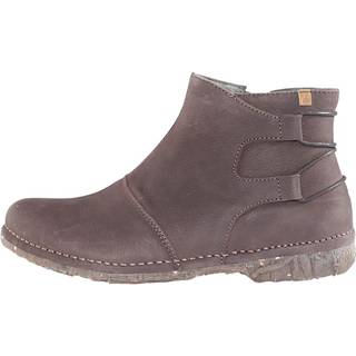El Naturalistatil kvinder. 2N9171010005_001 Læder ankelstøvler N917 Angkor sort (41), 1-3 cm, Lynlås, Casual, Grå