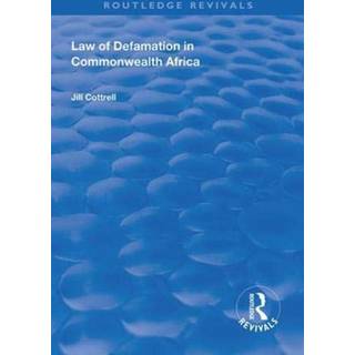 Law of Defamation in Commonwealth Africa
