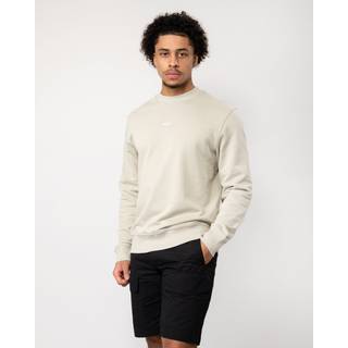 BOSS We Small Crew Neck Sweatshirt Beige