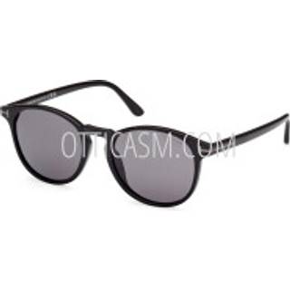 TOM FORD Mand FT1097-N LEWIS 01D Solbriller Acetat Sort Grå Rund Polariseret