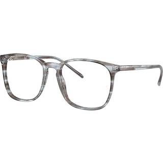 Ray - Ban Unisex RX5387 8361 Optiske stel Acetat Blå Transparent Firkantet Normal