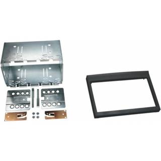 Monteringsram 2-din Porsche 911 (996) sort