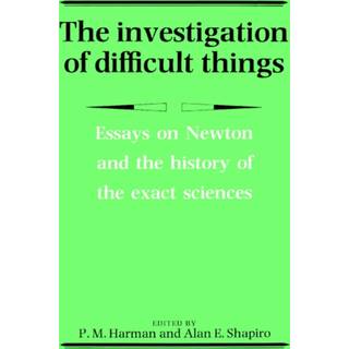The Investigation of Difficult Things