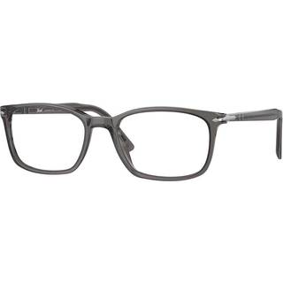 Persol Mand PO3189V 1196 Optiske stel Acetat Grå Transparent Firkantet Normal