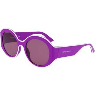 LONGCHAMP Kvinde LO758S 500 Solbriller Bio-injekt Violet Rund Normal Normal