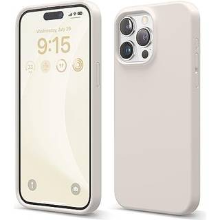 Elago Liquid Silicone Case kompatibel med iPhone 15 Pro Max Premium Quality Full Body Protection Case [4-lags stødbestandig struktur] Blød mikrof