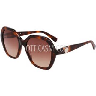Longchamp LO759S 230 54 Solbriller Kvinder Tortoiseshell - Dark Tortoise - 54mm