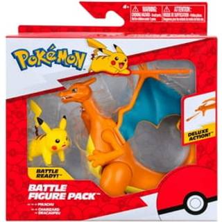 Pokemon figursæt 2-pak - Charizard og Pikachu (På lager i butik)