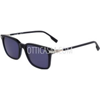 Lacoste Mand L6035S 410 Solbriller Acetat Blå Rund Normal Normal