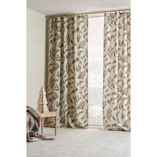 HOLLY multifunktionsgardin 2-pak - Beige