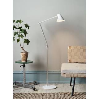 NJP gulvlampe, hvid