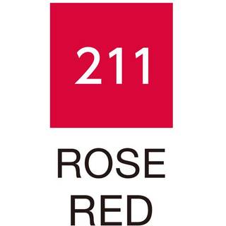 ZIG Clean Color Pensel Pen 211 Rose rød