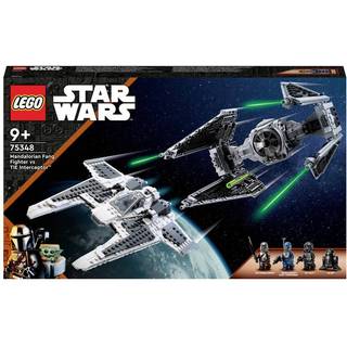 75348 - Mandaloriansk Fang-Jager mod TIE Interceptor