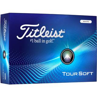 Titleist Tour Soft golfbolde, hvid