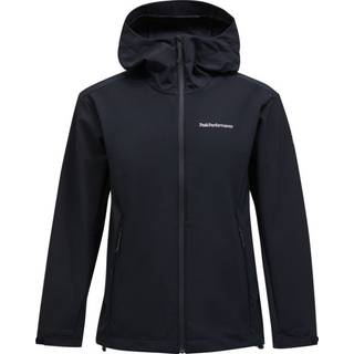 Peak Performance Explore Hood Jacket Softshelljakke Herrer størrelse S farve sort/blå