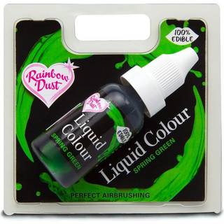 Flydende Farve - Spring Green 16ml, Rainbow Dust