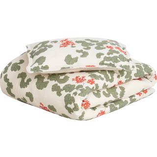 garbo&friends 100x130 / 35x55 cm Muslin Mønstret Baby Sengetøj Sæt Pelargonium One Size      Unisex