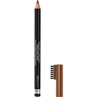 Rimmel London Brow p? denne m?de Professionel ?jenbrynblyant Lang if?rt h?jt pigmenteret indbygget b?rste 006 Brunette 0,05 oz